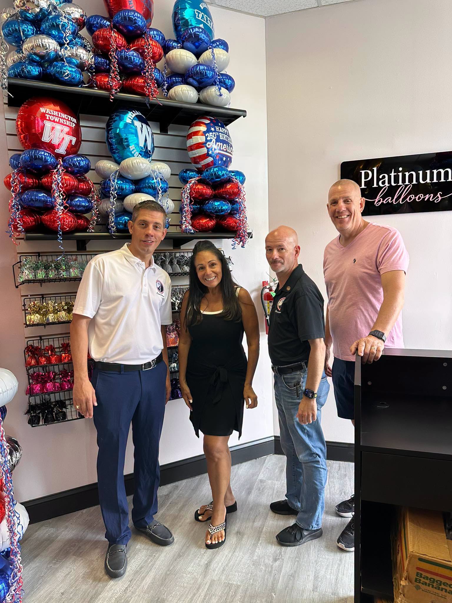 Platinum Balloons grand opening